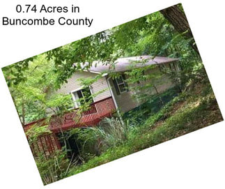 0.74 Acres in Buncombe County