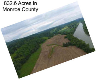 832.6 Acres in Monroe County