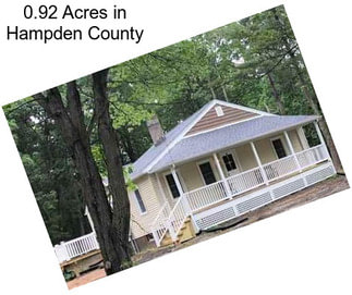 0.92 Acres in Hampden County