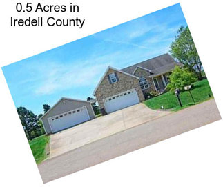 0.5 Acres in Iredell County