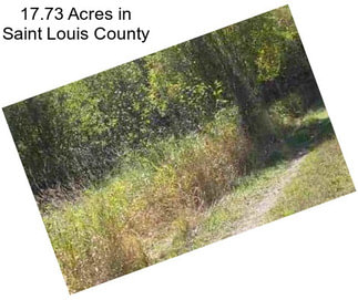 17.73 Acres in Saint Louis County