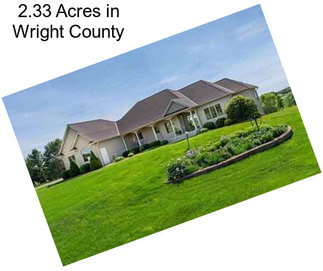 2.33 Acres in Wright County