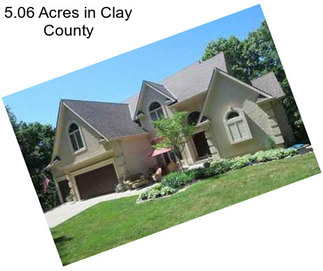 5.06 Acres in Clay County