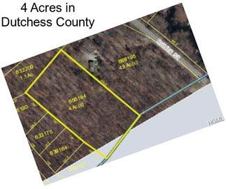 4 Acres in Dutchess County