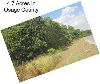 4.7 Acres in Osage County