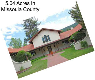 5.04 Acres in Missoula County