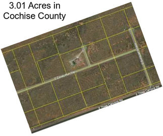 3.01 Acres in Cochise County