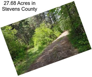 27.68 Acres in Stevens County