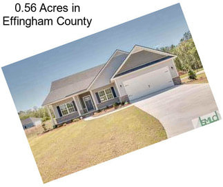 0.56 Acres in Effingham County