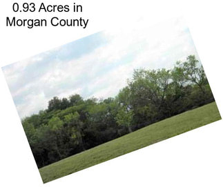 0.93 Acres in Morgan County