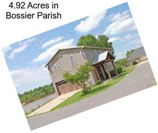 4.92 Acres in Bossier Parish