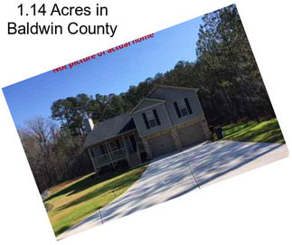 1.14 Acres in Baldwin County