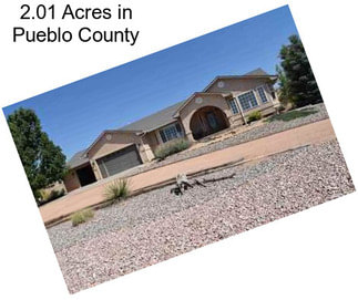 2.01 Acres in Pueblo County