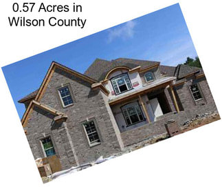 0.57 Acres in Wilson County