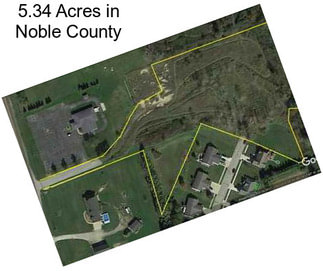 5.34 Acres in Noble County