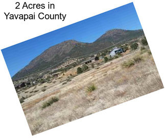 2 Acres in Yavapai County