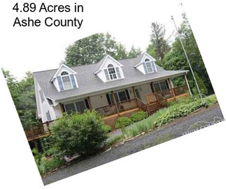 4.89 Acres in Ashe County