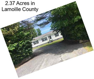 2.37 Acres in Lamoille County
