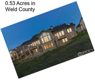 0.53 Acres in Weld County