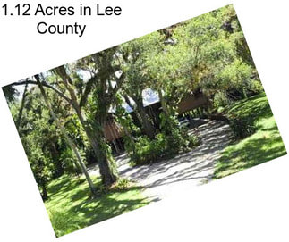 1.12 Acres in Lee County