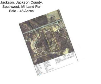 Jackson, Jackson County, Southwest, MI Land For Sale - 48 Acres