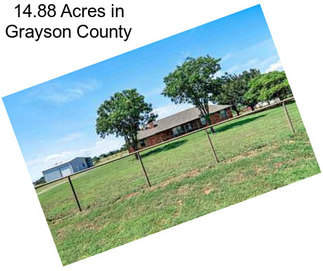 14.88 Acres in Grayson County