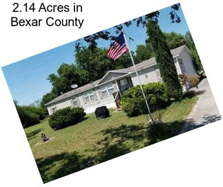 2.14 Acres in Bexar County