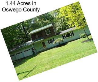 1.44 Acres in Oswego County