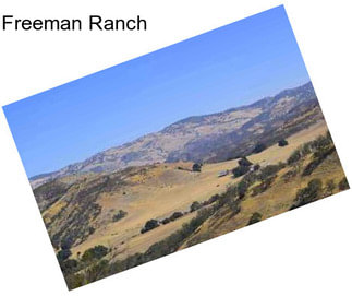 Freeman Ranch