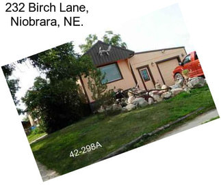 232 Birch Lane, Niobrara, NE.