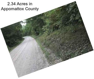 2.34 Acres in Appomattox County