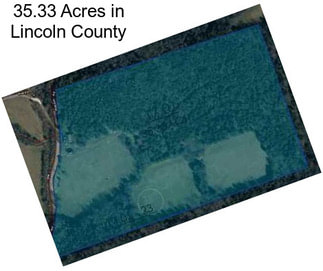 35.33 Acres in Lincoln County
