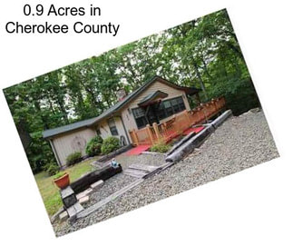 0.9 Acres in Cherokee County