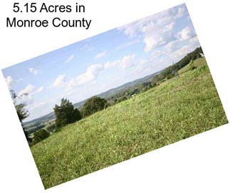 5.15 Acres in Monroe County