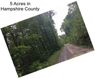 5 Acres in Hampshire County