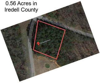 0.56 Acres in Iredell County