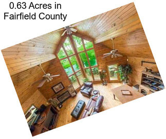 0.63 Acres in Fairfield County