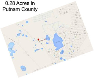 0.28 Acres in Putnam County