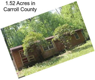 1.52 Acres in Carroll County