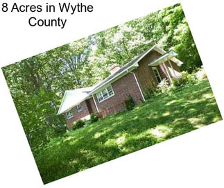8 Acres in Wythe County