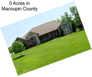 0 Acres in Macoupin County