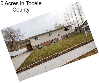 0 Acres in Tooele County