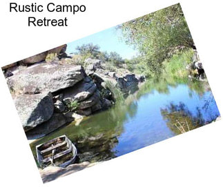 Rustic Campo Retreat
