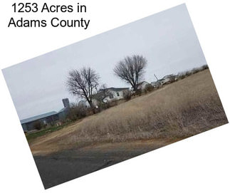 1253 Acres in Adams County