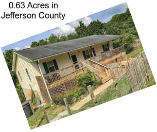 0.63 Acres in Jefferson County