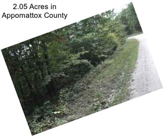 2.05 Acres in Appomattox County