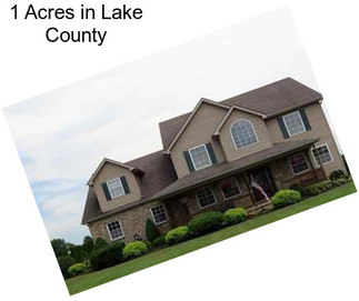 1 Acres in Lake County