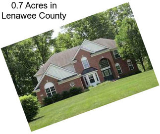 0.7 Acres in Lenawee County