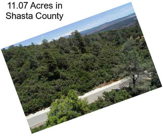 11.07 Acres in Shasta County