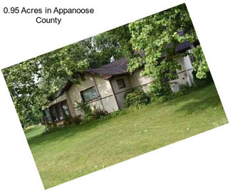 0.95 Acres in Appanoose County